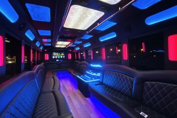 Mission Viejo Limousine Bus Interior
