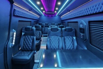 Mission Viejo Sprinter Bus Interior