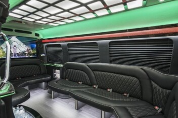 Mission Viejo Sprinter Party Bus Interior